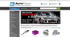 Desktop Screenshot of dcautoparts.com
